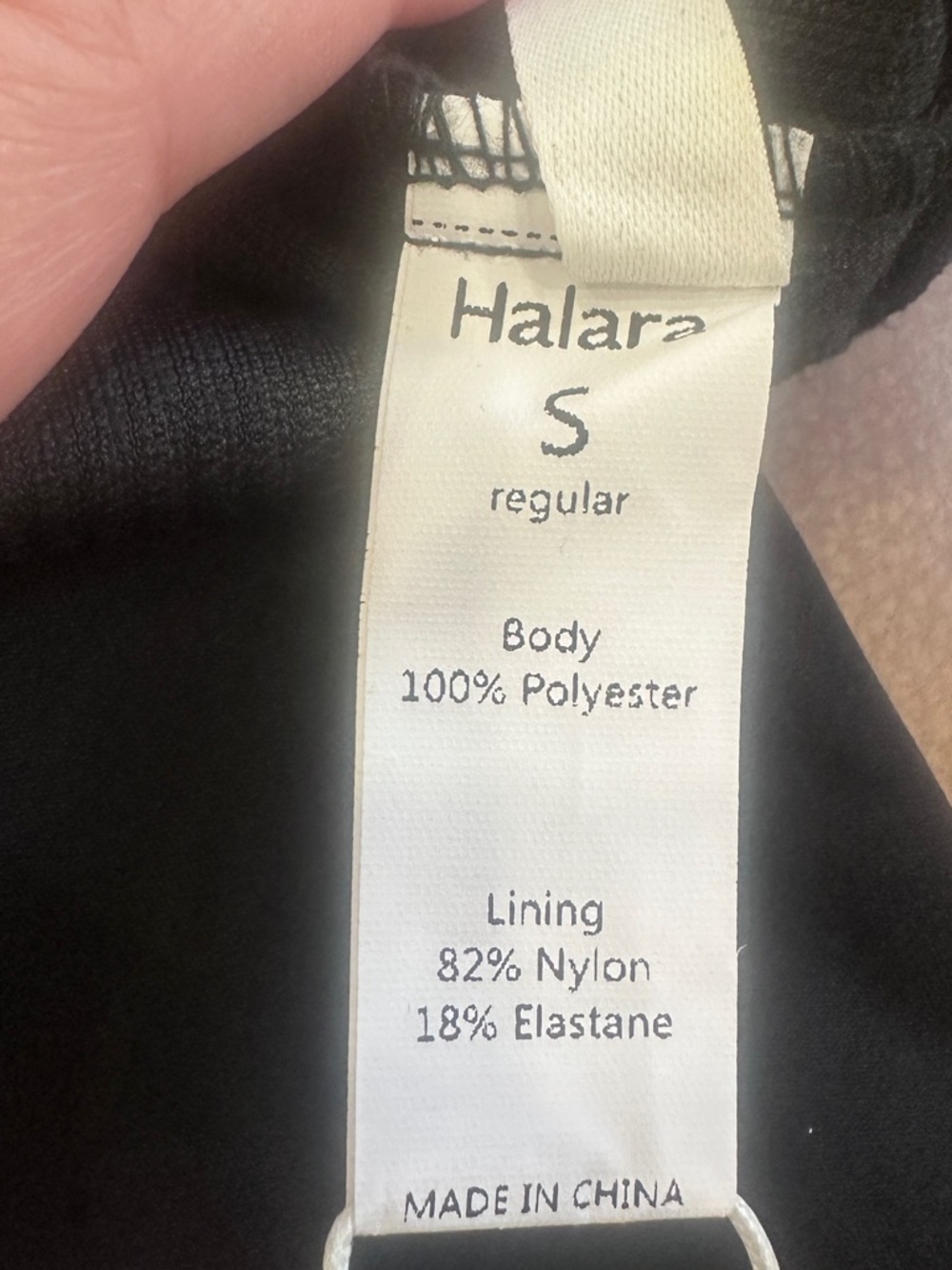 Halara Mini Skort Black Corduroy High Rise womens size Small - Picture 8 of 9